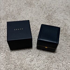 GRAFF Leather Jewellery Box / Ring Box